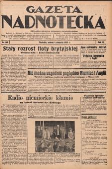 Gazeta Nadnotecka: Ilustrowane pismo codzienne 1939.08.05 R.19 Nr178