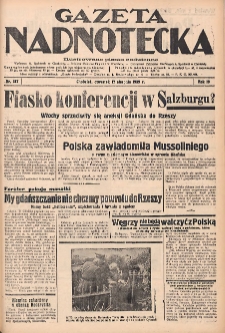 Gazeta Nadnotecka: Ilustrowane pismo codzienne 1939.08.17 R.19 Nr187