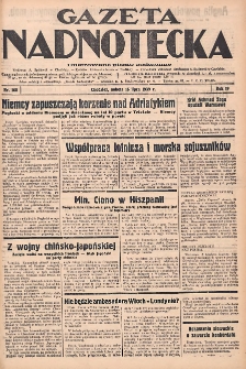 Gazeta Nadnotecka: Ilustrowane pismo codzienne 1939.07.15 R.19 Nr160