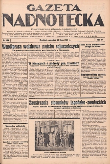 Gazeta Nadnotecka: Ilustrowane pismo codzienne 1939.07.20 R.19 Nr164