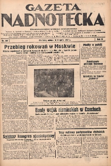 Gazeta Nadnotecka: Ilustrowane pismo codzienne 1939.08.19 R.19 Nr189