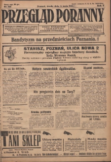 Przegląd Poranny: pismo niezależne i bezpartyjne 1925.05.06 R.5 Nr104