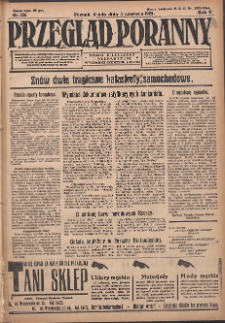 Przegląd Poranny: pismo niezależne i bezpartyjne 1925.06.03 R.5 Nr126
