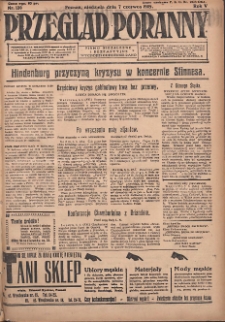 Przegląd Poranny: pismo niezależne i bezpartyjne 1925.06.07 R.5 Nr130