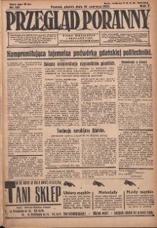 Przegląd Poranny: pismo niezależne i bezpartyjne 1925.06.26 R.5 Nr145