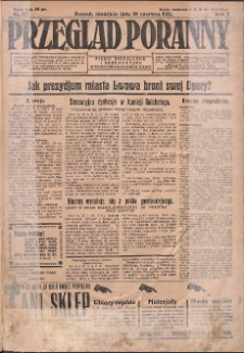 Przegląd Poranny: pismo niezależne i bezpartyjne 1925.06.28 R.5 Nr147