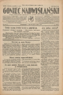 Goniec Nadwiślański: pismo codzienne poświęcone interesom stanu średniego 1925.10.11 R.1 Nr136