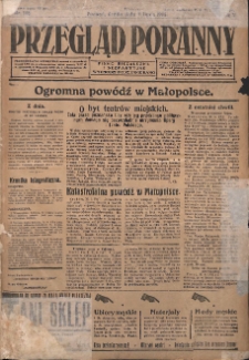 Przegląd Poranny: pismo niezależne i bezpartyjne 1925.07.01 R.5 Nr148