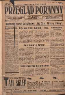 Przegląd Poranny: pismo niezależne i bezpartyjne 1925.07.02 R.5 Nr149