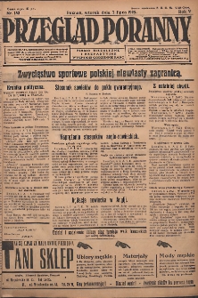 Przegląd Poranny: pismo niezależne i bezpartyjne 1925.07.07 R.5 Nr153
