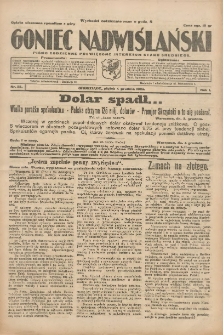 Goniec Nadwiślański: pismo codzienne poświęcone interesom stanu średniego 1925.12.04 R.1 Nr55
