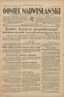 Goniec Nadwiślański: pismo codzienne poświęcone interesom stanu średniego 1925.12.20 R.1 Nr68