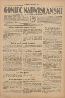 Goniec Nadwiślański: pismo codzienne poświęcone interesom stanu średniego 1925.12.23 R.1 Nr70