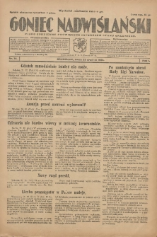 Goniec Nadwiślański: pismo codzienne poświęcone interesom stanu średniego 1925.12.23 R.1 Nr70