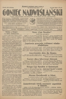 Goniec Nadwiślański: pismo codzienne poświęcone sprawom stanu średniego 1927.01.06 R.3 Nr4