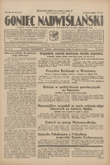 Goniec Nadwiślański: pismo codzienne poświęcone sprawom stanu średniego 1927.01.19 R.3 Nr14