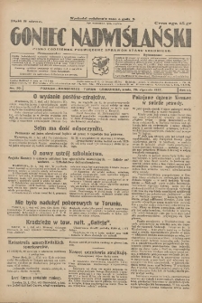 Goniec Nadwiślański: pismo codzienne poświęcone sprawom stanu średniego 1927.01.26 R.3 Nr20