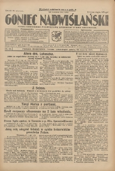 Goniec Nadwiślański: pismo codzienne poświęcone sprawom stanu średniego 1927.01.29 R.3 Nr23