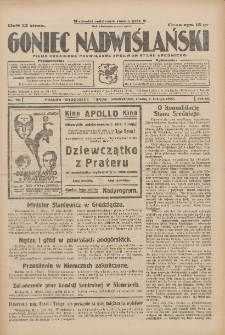 Goniec Nadwiślański: pismo codzienne poświęcone sprawom stanu średniego 1927.02.02 R.3 Nr26