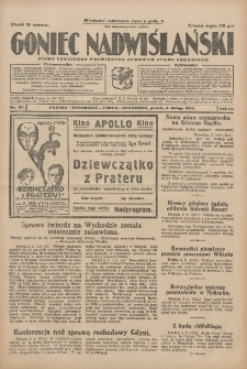 Goniec Nadwiślański: pismo codzienne poświęcone sprawom stanu średniego 1927.02.04 R.3 Nr27