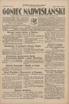 Goniec Nadwiślański: pismo codzienne poświęcone sprawom stanu średniego 1927.02.08 R.3 Nr30