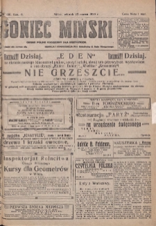 Goniec Miński: organ polski codzienny dla wszystkich. 1920.03.23 R.2 Nr196