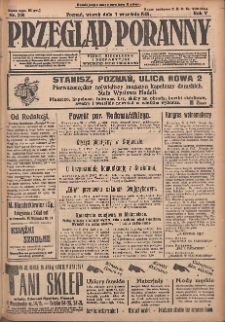 Przegląd Poranny: pismo niezależne i bezpartyjne 1925.09.01 R.5 Nr200