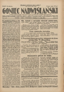 Goniec Nadwiślański: pismo codzienne poświęcone sprawom stanu średniego 1927.02.20 R.3 Nr41