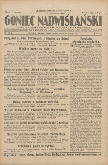 Goniec Nadwiślański: pismo codzienne poświęcone sprawom stanu średniego 1927.02.25 R.3 Nr45