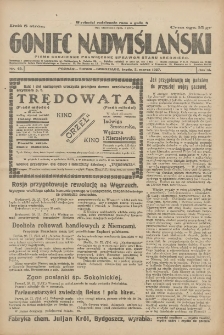 Goniec Nadwiślański: pismo codzienne poświęcone sprawom stanu średniego 1927.03.02 R.3 Nr49
