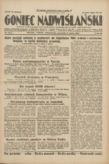 Goniec Nadwiślański: pismo codzienne poświęcone sprawom stanu średniego 1927.03.03