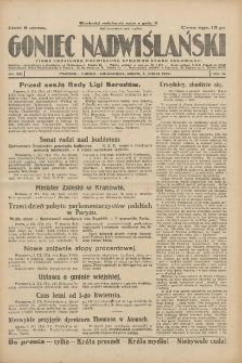 Goniec Nadwiślański: pismo codzienne poświęcone sprawom stanu średniego 1927.03.04 R.3 Nr51