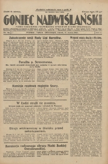 Goniec Nadwiślański: pismo codzienne poświęcone sprawom stanu średniego 1927.03.13 R.3 Nr59