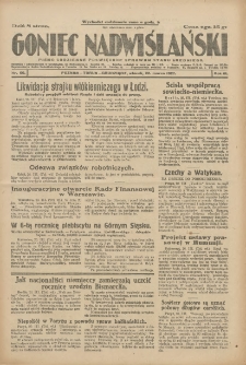 Goniec Nadwiślański: pismo codzienne poświęcone sprawom stanu średniego 1927.03.20 R.3 Nr65