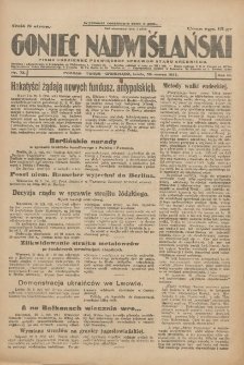 Goniec Nadwiślański: pismo codzienne poświęcone sprawom stanu średniego 1927.03.29 R.3 Nr72