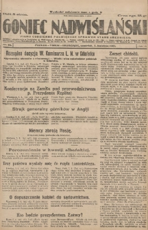 Goniec Nadwiślański: pismo codzienne poświęcone sprawom stanu średniego 1927.04.07 R.3 Nr80