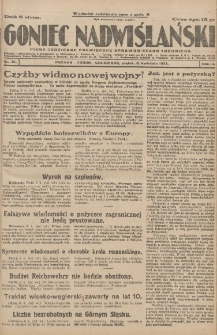 Goniec Nadwiślański: pismo codzienne poświęcone sprawom stanu średniego 1927.04.08 R.3 Nr81