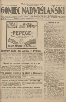 Goniec Nadwiślański: pismo codzienne poświęcone sprawom stanu średniego 1927.04.10 R.3 Nr83