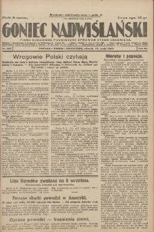 Goniec Nadwiślański: pismo codzienne poświęcone sprawom stanu średniego 1927.05.10 R.3 Nr106