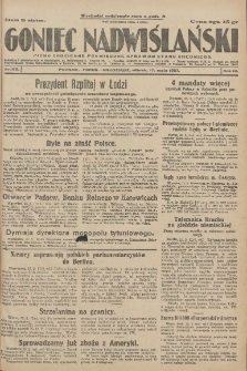 Goniec Nadwiślański: pismo codzienne poświęcone sprawom stanu średniego 1927.05.17 R.3 Nr112
