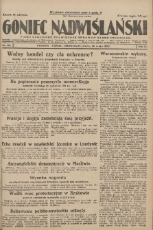 Goniec Nadwiślański: pismo codzienne poświęcone sprawom stanu średniego 1927.05.18 R.3 Nr113