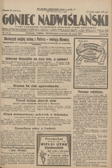 Goniec Nadwiślański: pismo codzienne poświęcone sprawom stanu średniego 1927.05.19 R.3 Nr114