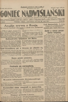 Goniec Nadwiślański: pismo codzienne poświęcone sprawom stanu średniego 1927.05.26 R.3 Nr120
