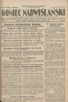 Goniec Nadwiślański: pismo codzienne poświęcone sprawom stanu średniego 1927.05.29 R.3 Nr122
