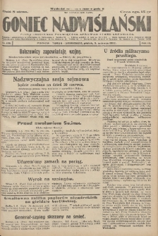 Goniec Nadwiślański: pismo codzienne poświęcone sprawom stanu średniego 1927.06.03 R.3 Nr126