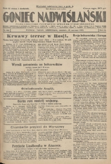 Goniec Nadwiślański: pismo codzienne poświęcone sprawom stanu średniego 1927.06.12 R.3 Nr133