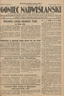 Goniec Nadwiślański: pismo codzienne poświęcone sprawom stanu średniego 1927.06.25 R.3 Nr143