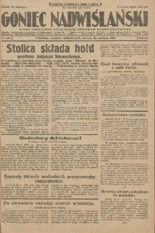 Goniec Nadwiślański: pismo codzienne poświęcone sprawom stanu średniego 1927.06.28 R.3 Nr145