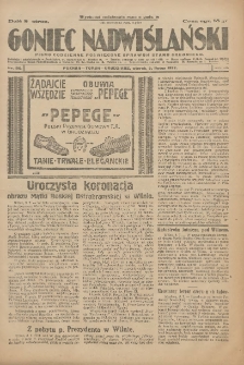 Goniec Nadwiślański: pismo codzienne poświęcone sprawom stanu średniego 1927.07.05 R.3 Nr150