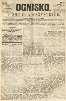 Ognisko: pismo dla wszystkich. 1874.07.06 nr39